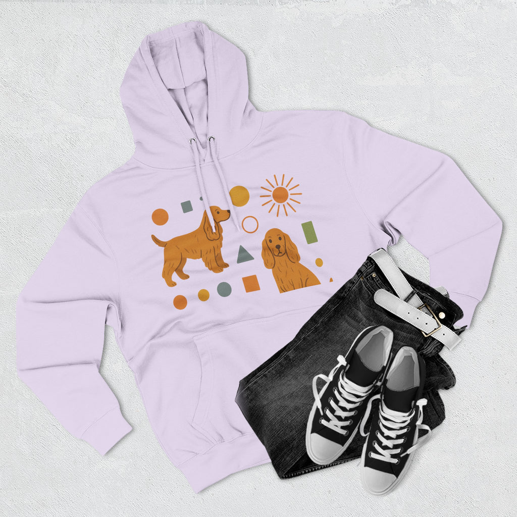 Cocker Spaniel Sunshine Hoodie — Retro Pet Club Graphic