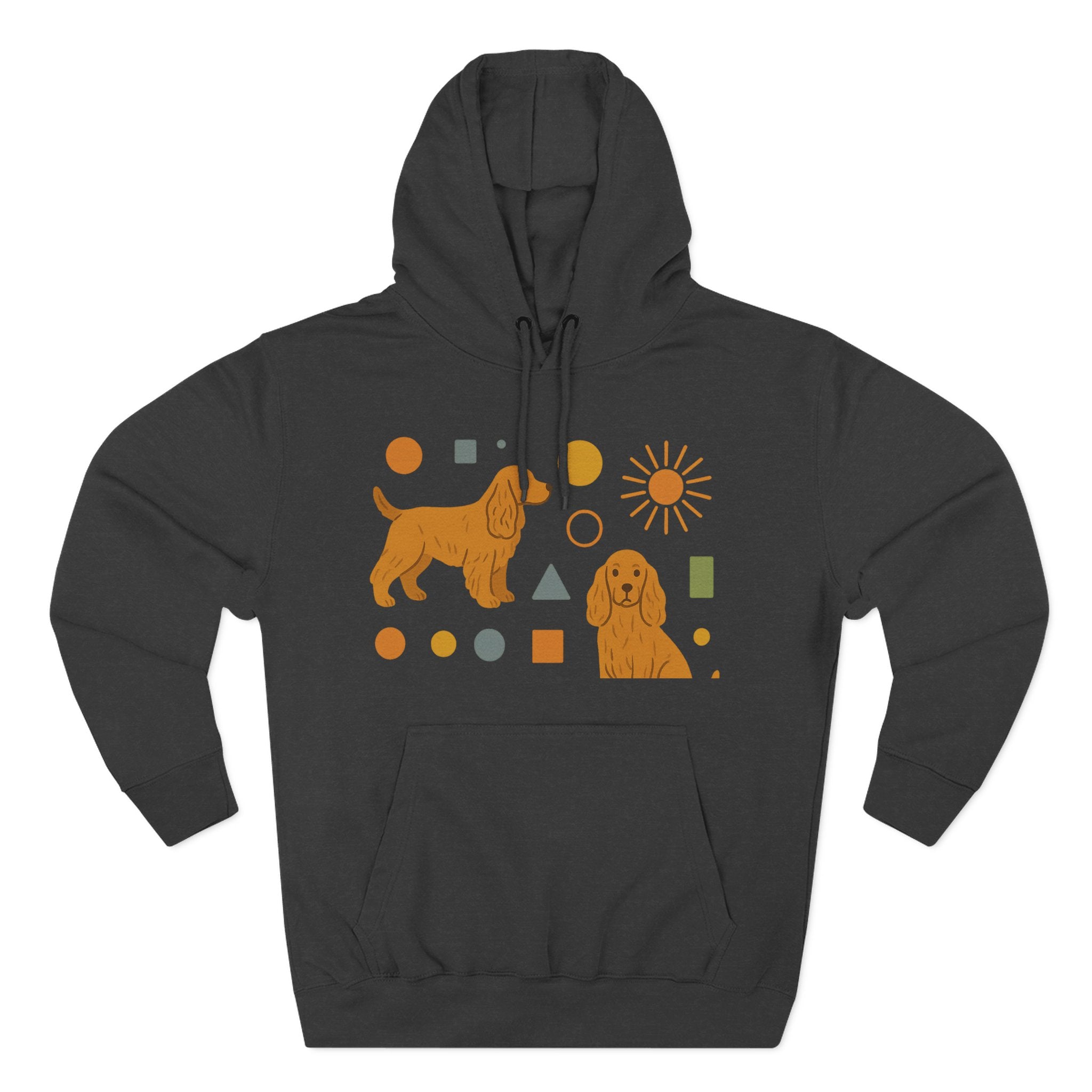 Cocker Spaniel Sunshine Hoodie — Retro Pet Club Graphic
