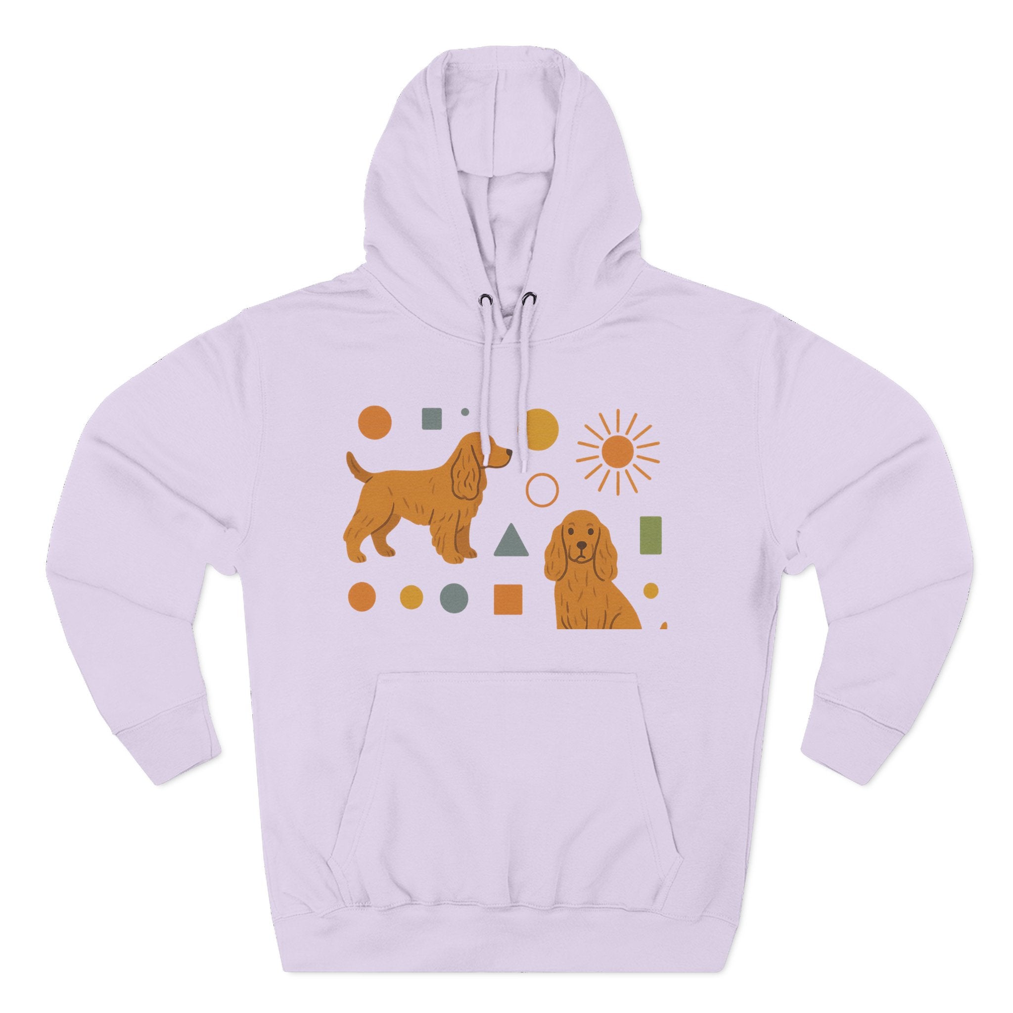 Cocker Spaniel Sunshine Hoodie — Retro Pet Club Graphic