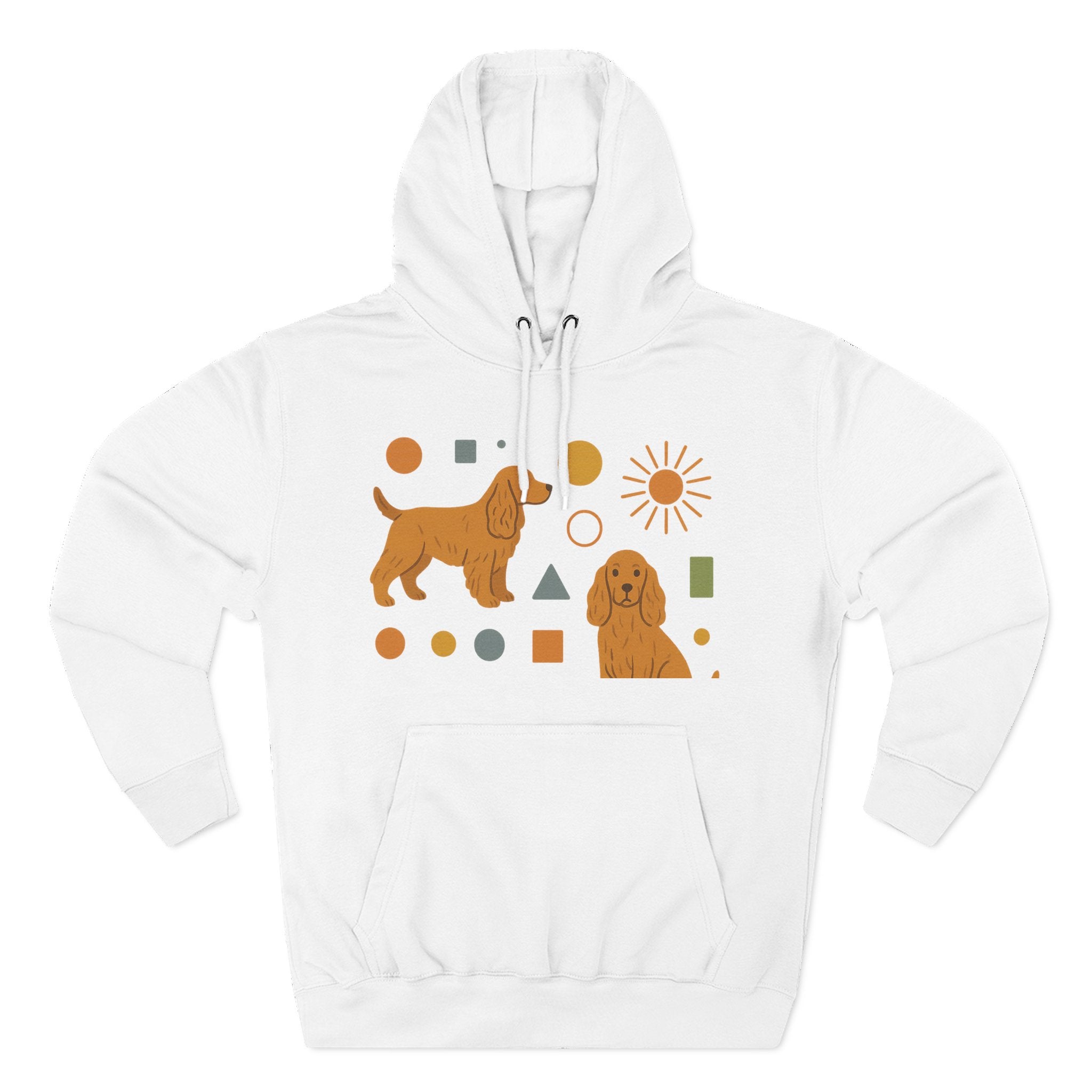 Cocker Spaniel Sunshine Hoodie — Retro Pet Club Graphic