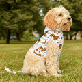 Dog Pattern Pet Hoodie —Print Hooded Dog Sweater
