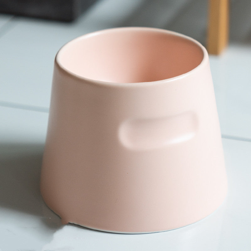 Tall No-Spill Dog Bowl for Long-Eared Breeds