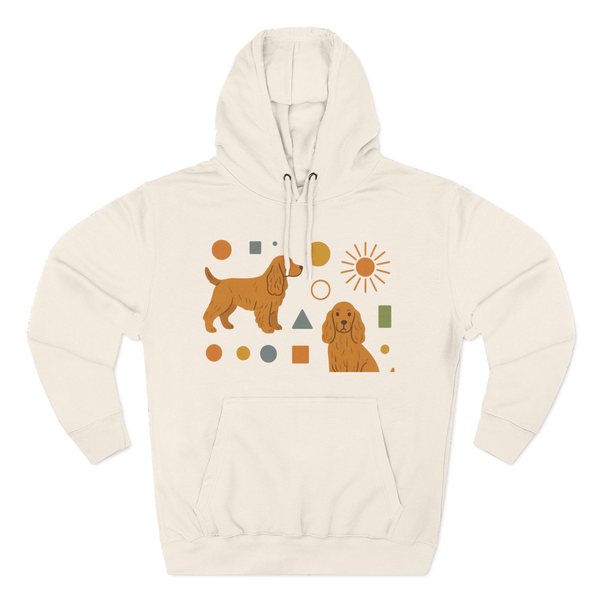 Cocker Spaniel Sunshine Hoodie — Retro Pet Club Graphic