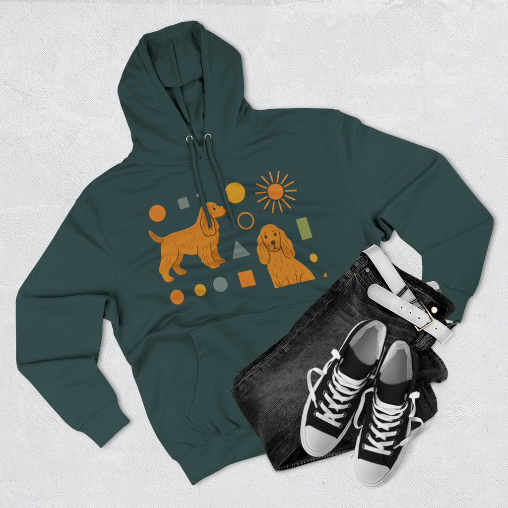 Cocker Spaniel Sunshine Hoodie — Retro Pet Club Graphic