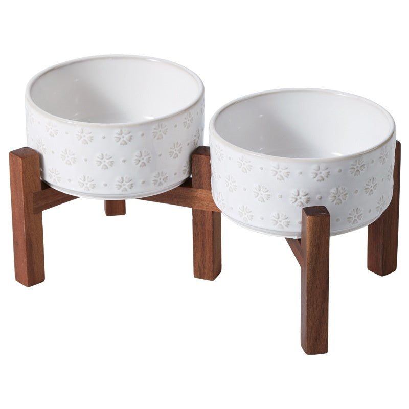 Harmony Elevated Ceramic Bowl Set