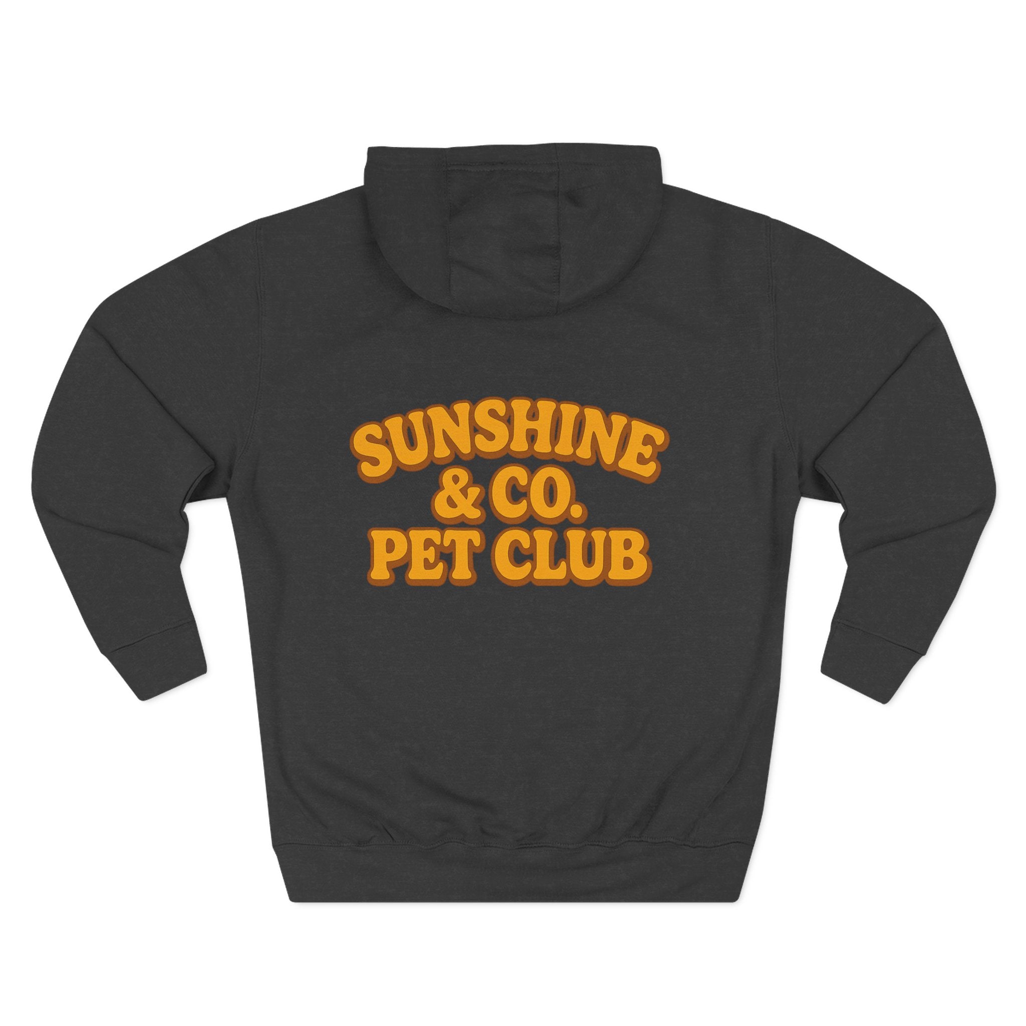 Cocker Spaniel Sunshine Hoodie — Retro Pet Club Graphic