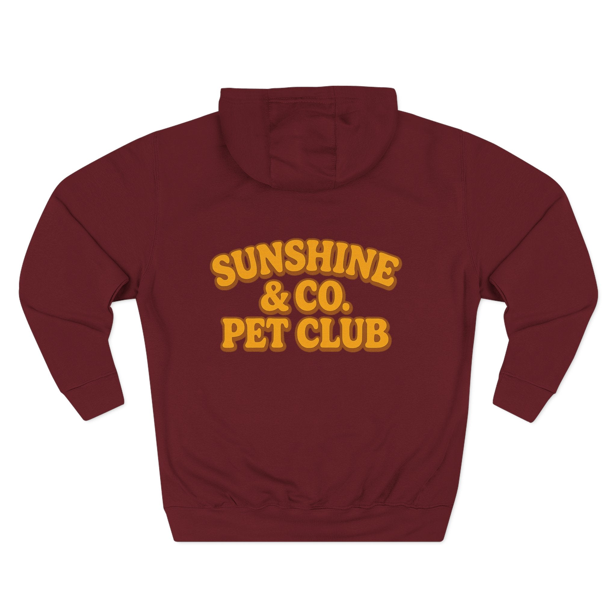 Cocker Spaniel Sunshine Hoodie — Retro Pet Club Graphic