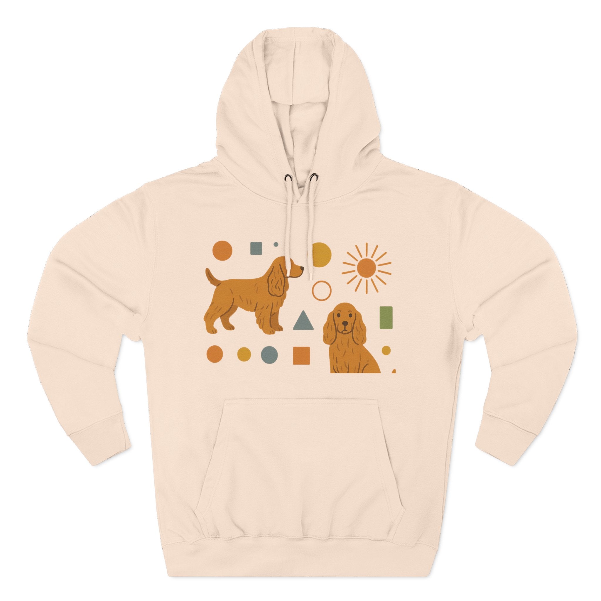 Cocker Spaniel Sunshine Hoodie — Retro Pet Club Graphic