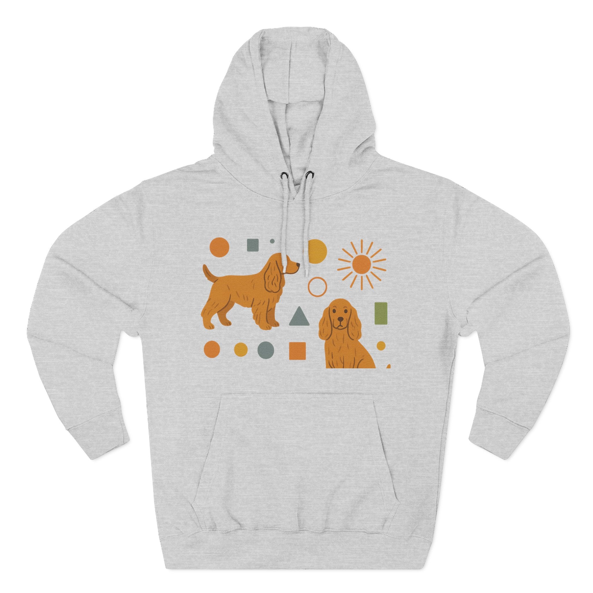 Cocker Spaniel Sunshine Hoodie — Retro Pet Club Graphic