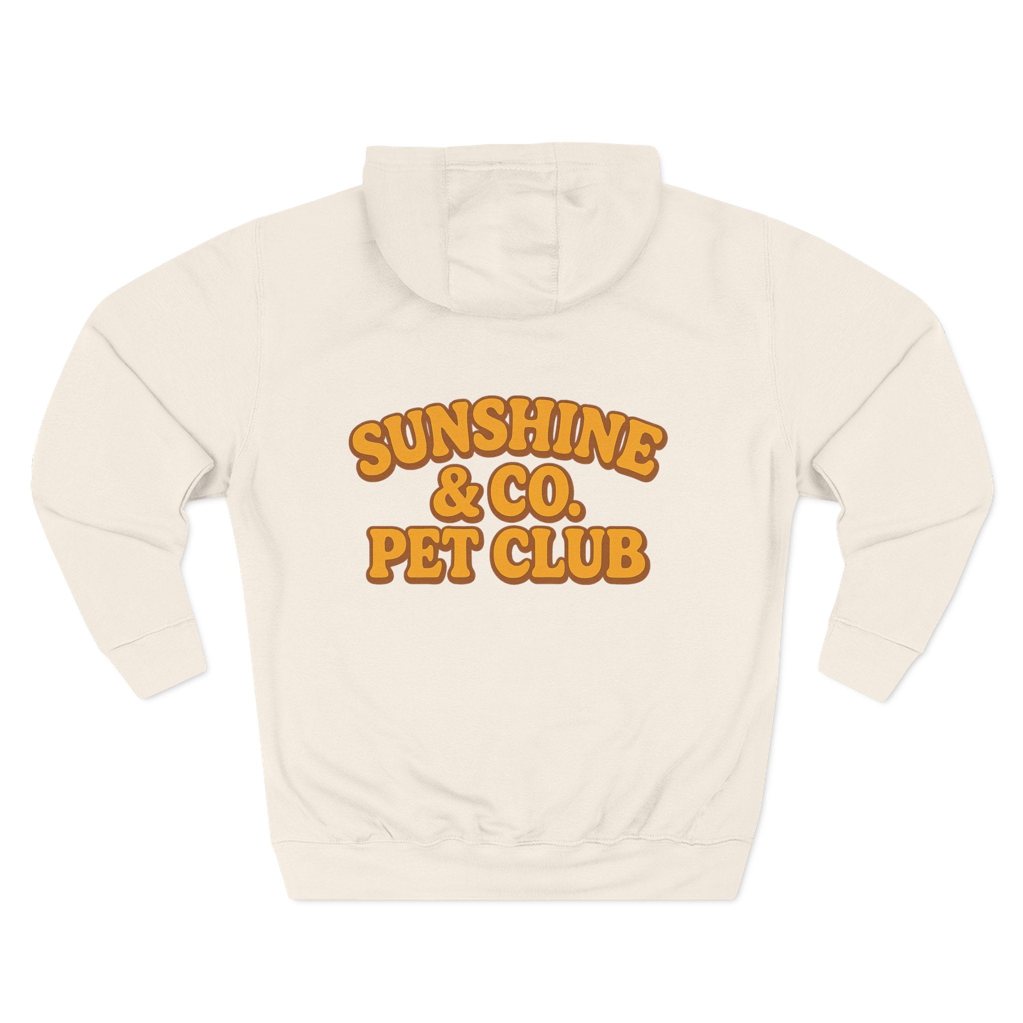 Cocker Spaniel Sunshine Hoodie — Retro Pet Club Graphic