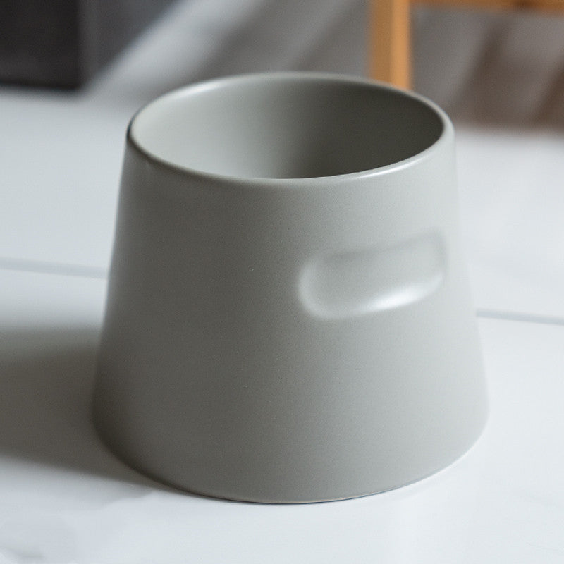 Tall No-Spill Dog Bowl for Long-Eared Breeds