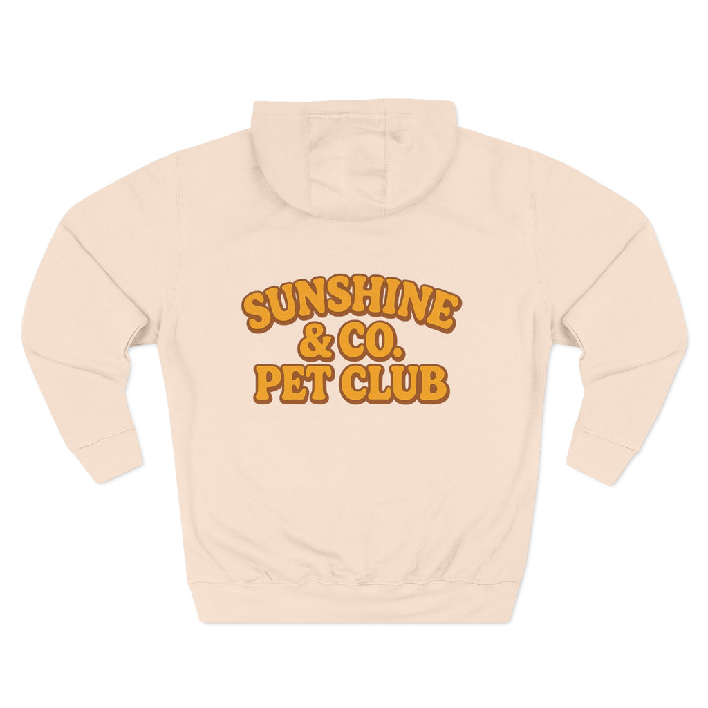 Cocker Spaniel Sunshine Hoodie — Retro Pet Club Graphic