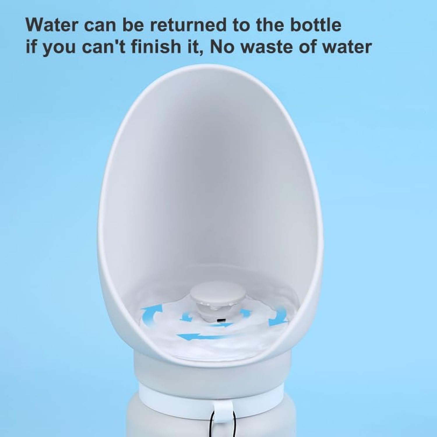 Portable Leak-Proof Dog Water Bottle – Foldable & Lightweight Travel Water Dispenser