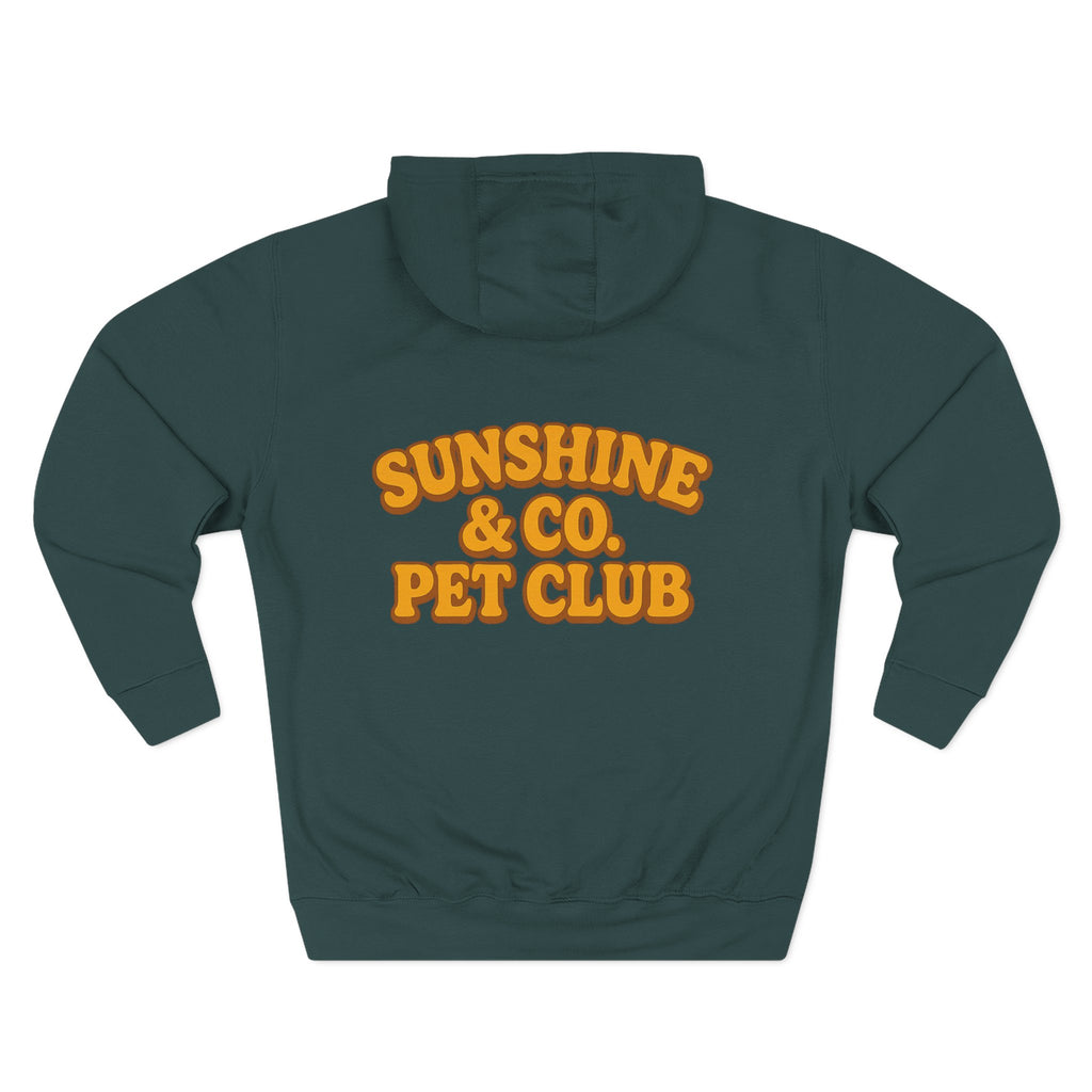 Cocker Spaniel Sunshine Hoodie — Retro Pet Club Graphic