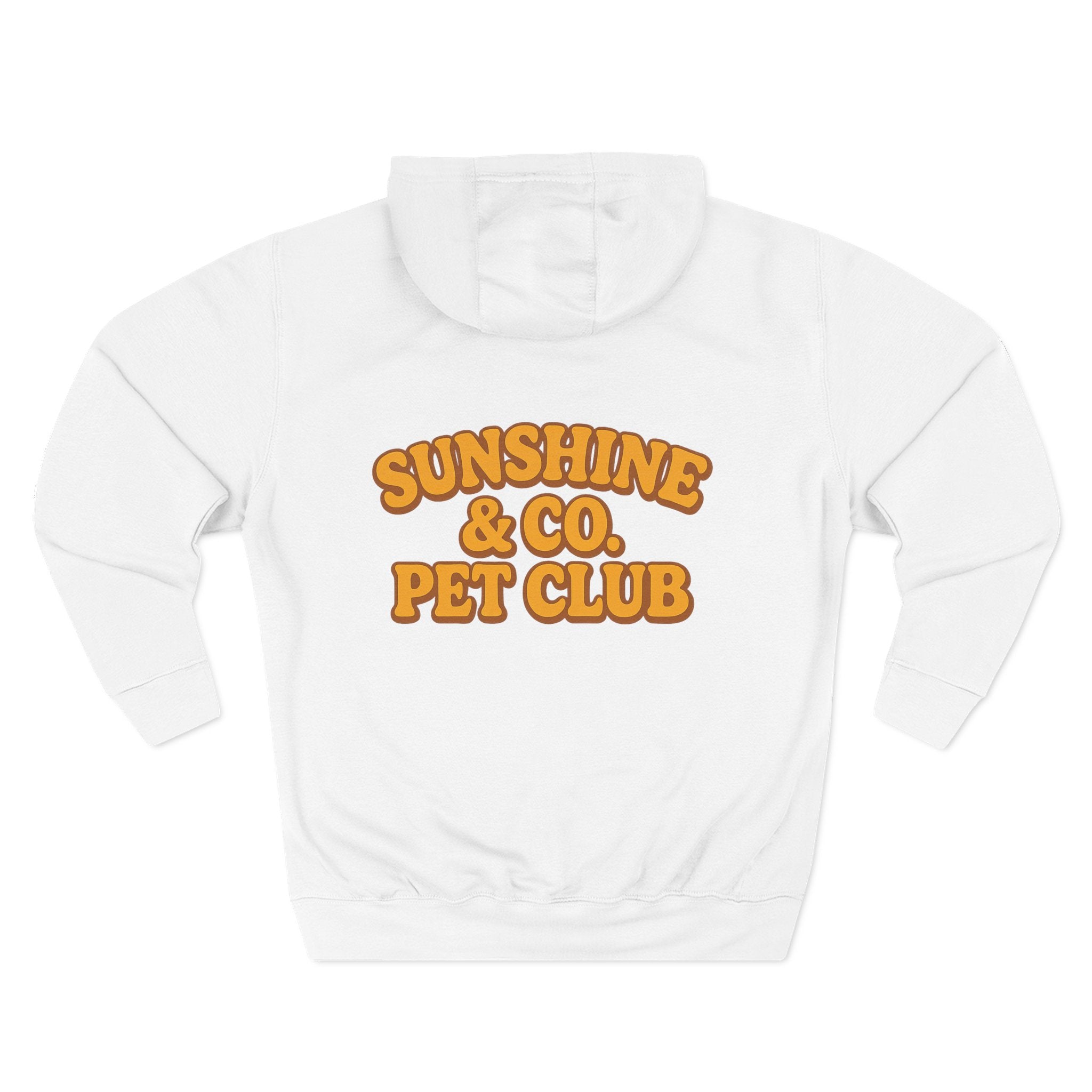 Cocker Spaniel Sunshine Hoodie — Retro Pet Club Graphic