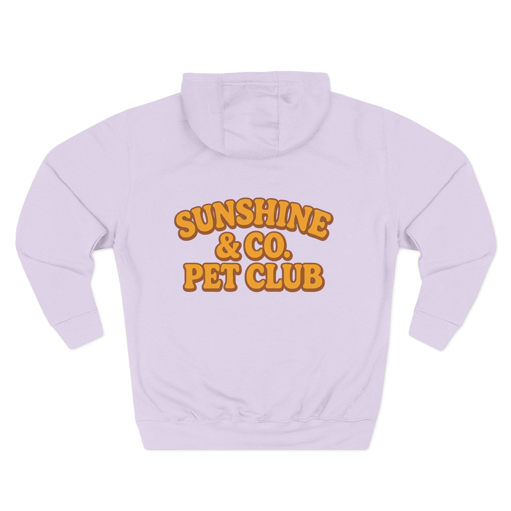 Cocker Spaniel Sunshine Hoodie — Retro Pet Club Graphic