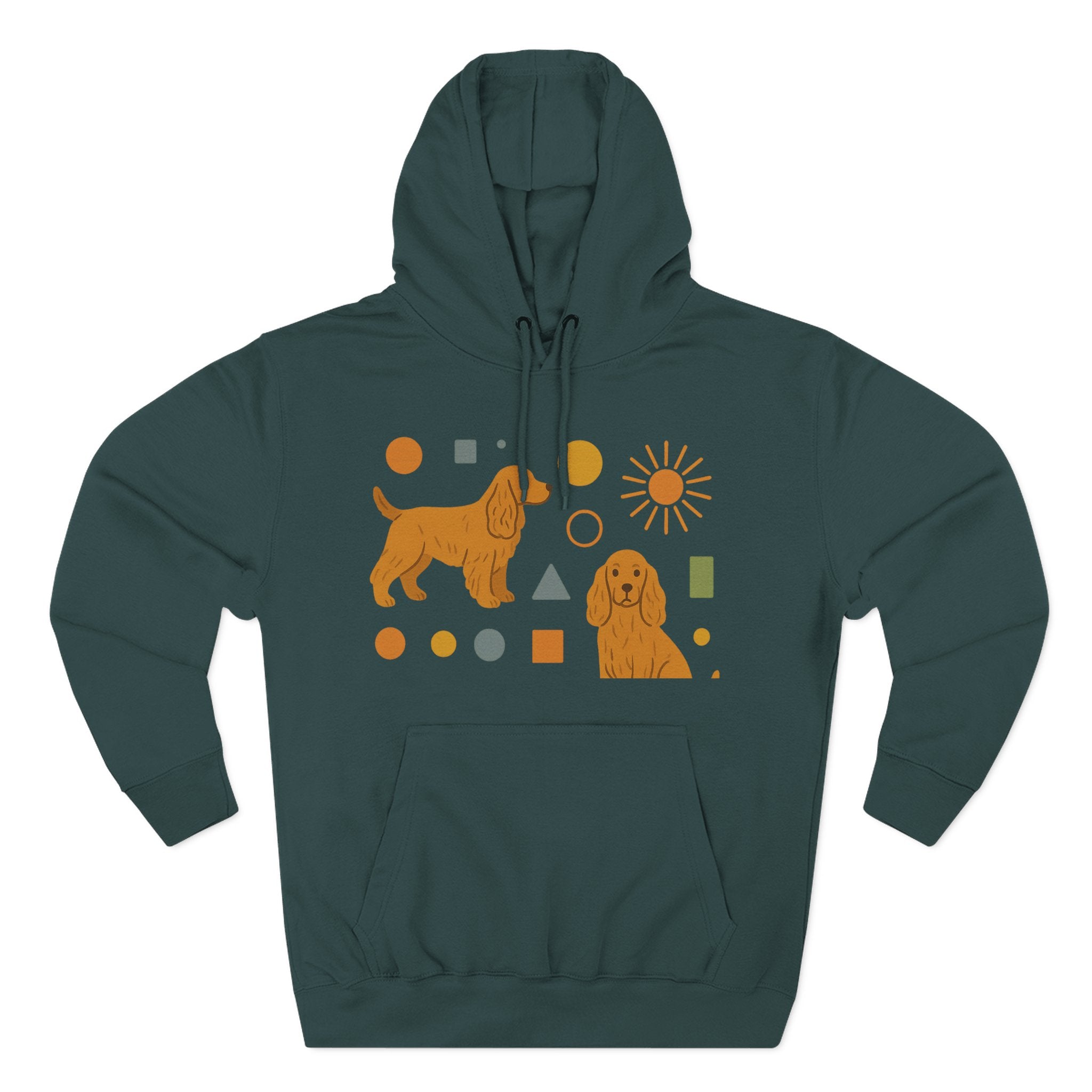 Cocker Spaniel Sunshine Hoodie — Retro Pet Club Graphic