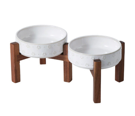 Harmony Elevated Ceramic Bowl Set