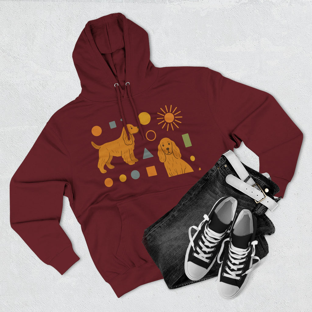 Cocker Spaniel Sunshine Hoodie — Retro Pet Club Graphic