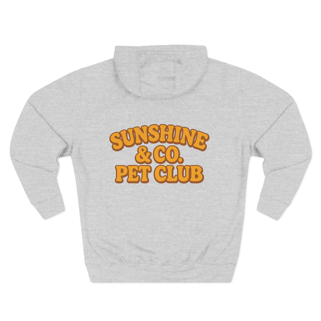 Cocker Spaniel Sunshine Hoodie — Retro Pet Club Graphic