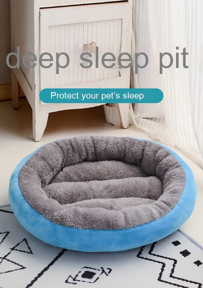 Warm Plush Dog nest Bed